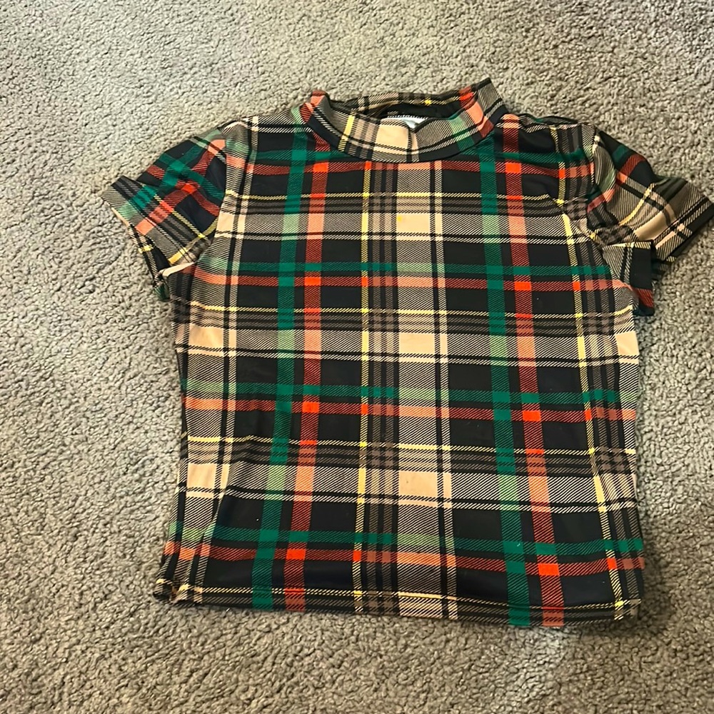 Plad shirt.